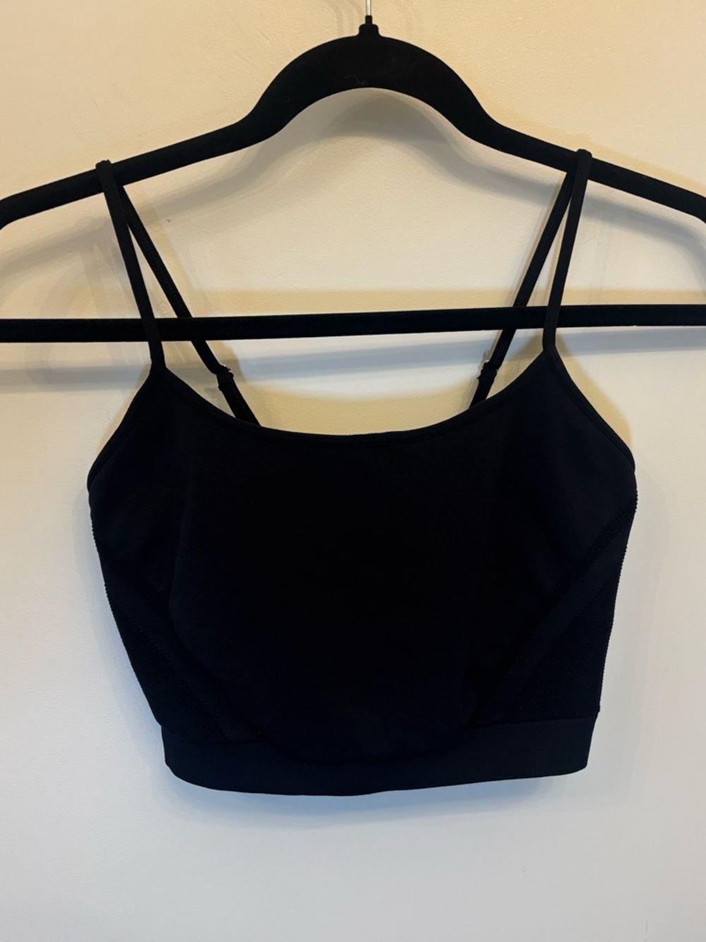 Spiritual Gangster Black Star Bralette longline sports bra